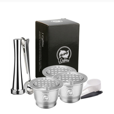 Tres cápsulas de agujero cuadrado + cepillo de cuchara + 24 martillo recto + cuchara de acero inoxidable (poroso)