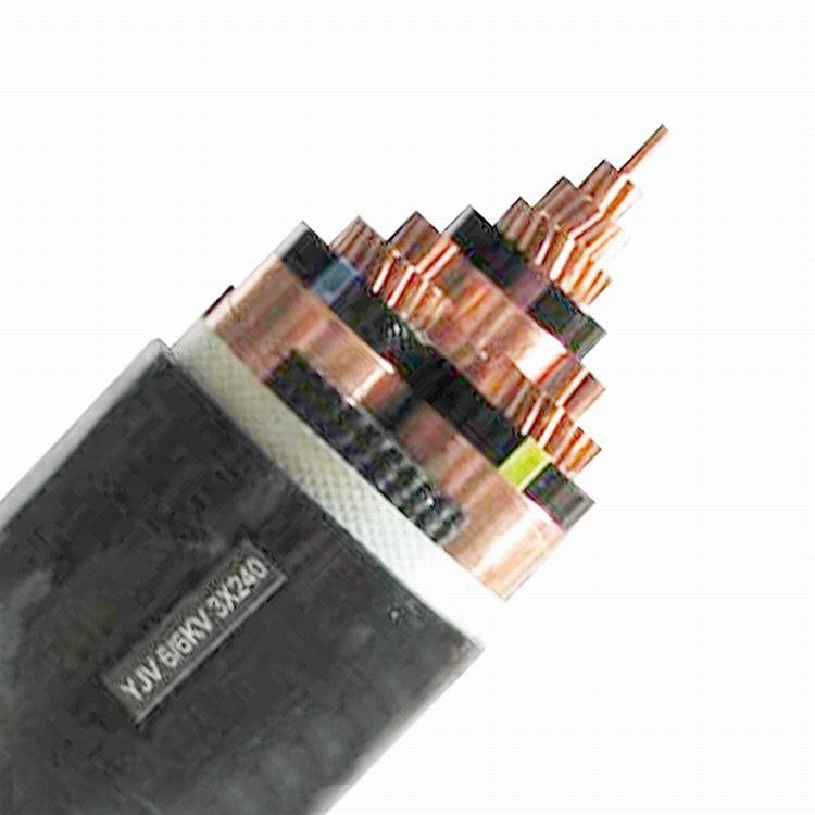 供应电线电缆,铜芯线,高压电力电缆YJV22-15KV 3X70