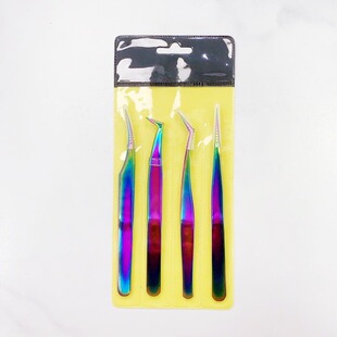 Factory grafting eyelash tool high precision eyelash clip eyelash golden feather clip flowering tweezers makeup tool
