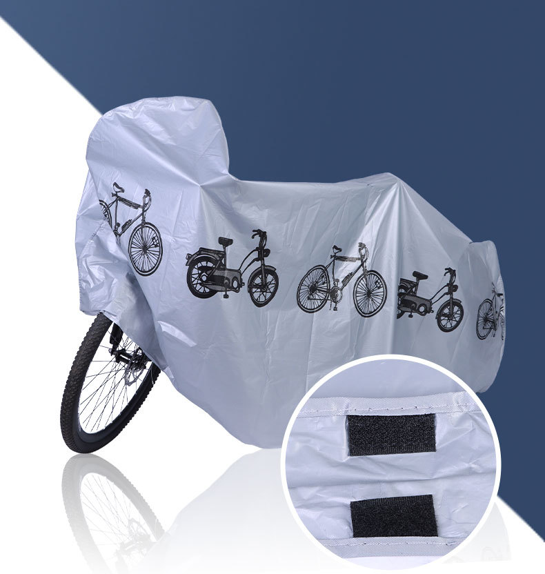 Motorcycle Cover PEVA Bicycle Cover Electric Motorcycle Rain Dustproof Cover