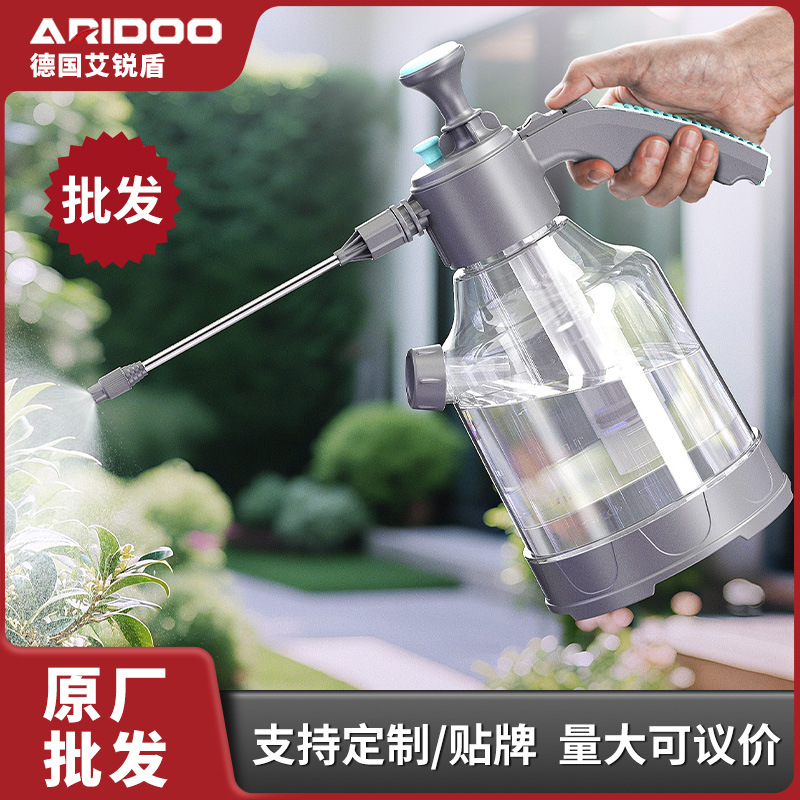 Botella de pulverización manual para el riego de flores doméstico limpieza a prueba de explosiones botella de pulverización limpia y limpieza de pulverización de alta presión para lavado de automóviles