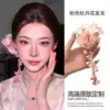 7386 multi-petal inulin white tassel hairpin