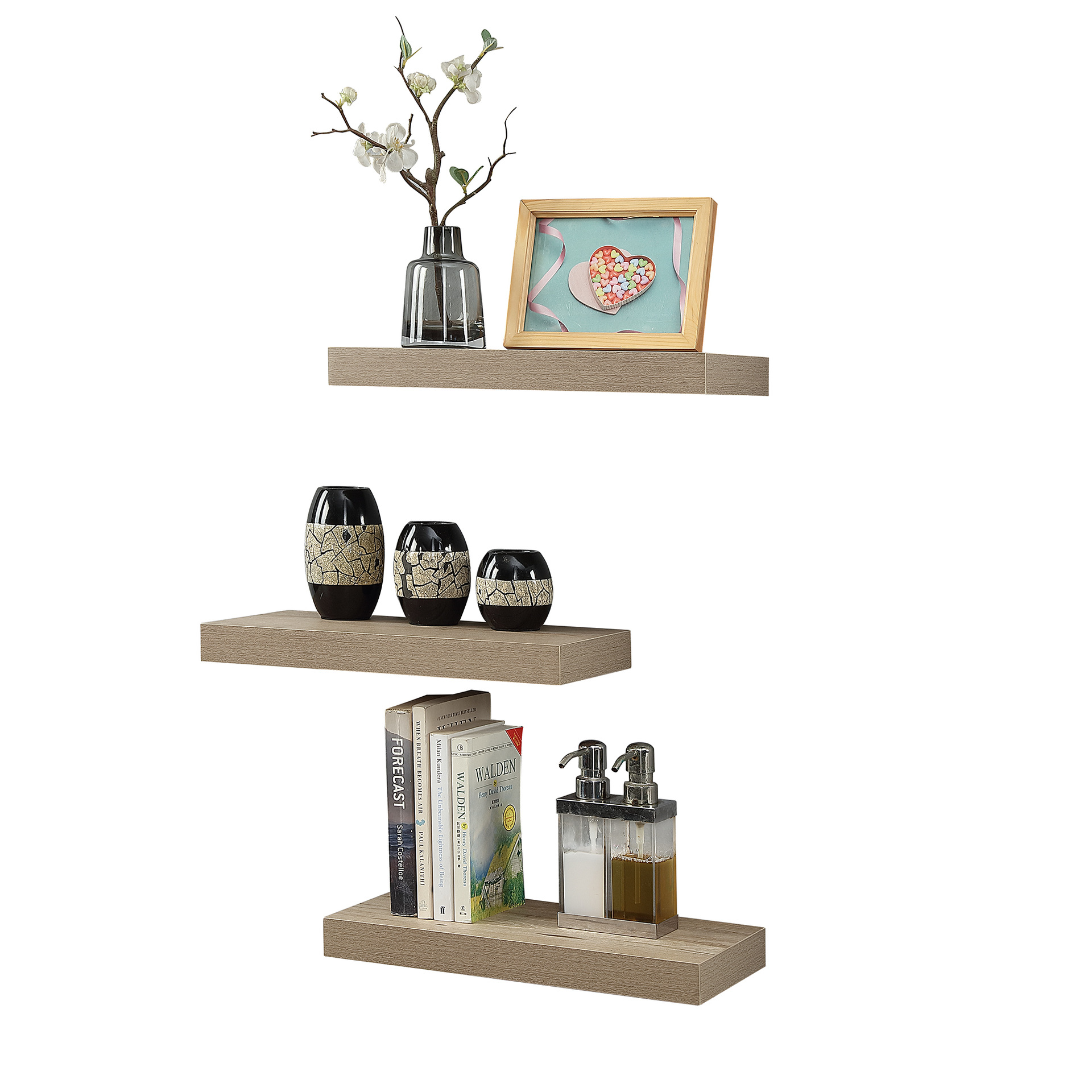 estante de pared tablero de madera tipo estante de pared tablero de sala de estar comedor dormitorio pared colgante soporte de carga ahorrar espacio image 4