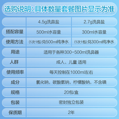 Corfu nasal rinse salt special children and adults nasal irrigator physiological sea salt water nasal rinser wholesale