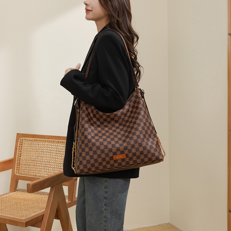 Neue diagonale Umhängetasche aus Leder mit großem Fassungsvermögen, modischer einzelner Schultergriff, leichte Tragetasche, variabler Rucksack_voghion.com