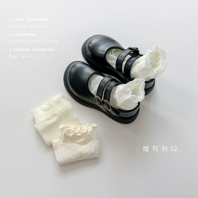 Children's summer breathable silk ultra thin socks