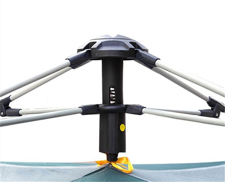 Outdoor full-automatic camping vinyl tent beach folding 4-person automatic tent rainproof tent