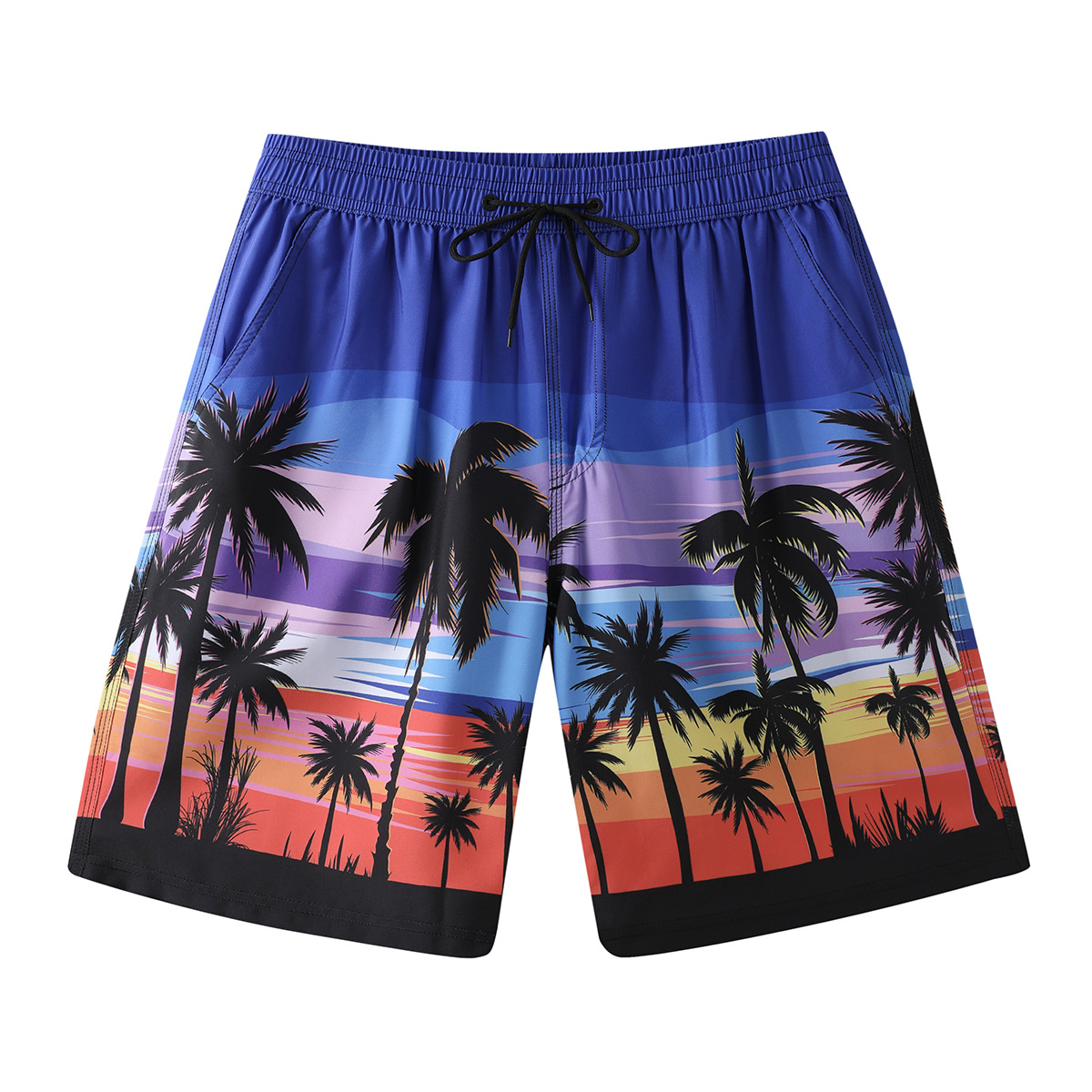 Pantalones cortos transfronterizos para revestimiento vergonzoso vacaciones de playa secado rápido transpirable pantalones cortos deportivos casuales de vacaciones de playa de hombre