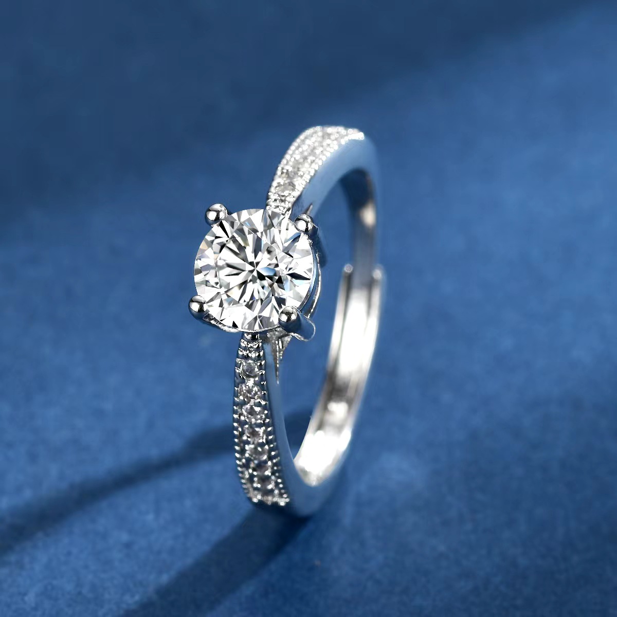 Ring open design voor dames met zirkonia elegante minimalist_voghion.com