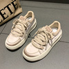 Small white shoes, footwear, mesh universal sneakers, sports shoes for leisure, trend of season, internet celebrity