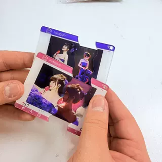 赵露思舞台亚克力抽拉挂件明星周边挂件送同学书包挂件钥匙扣