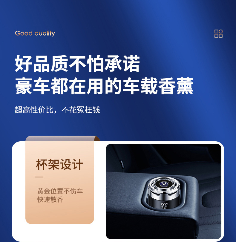 Changan CS75, Eado, CS55, Yuexiang, CS35Plus car air freshener, in-car perfume holder, car fragrance decoration