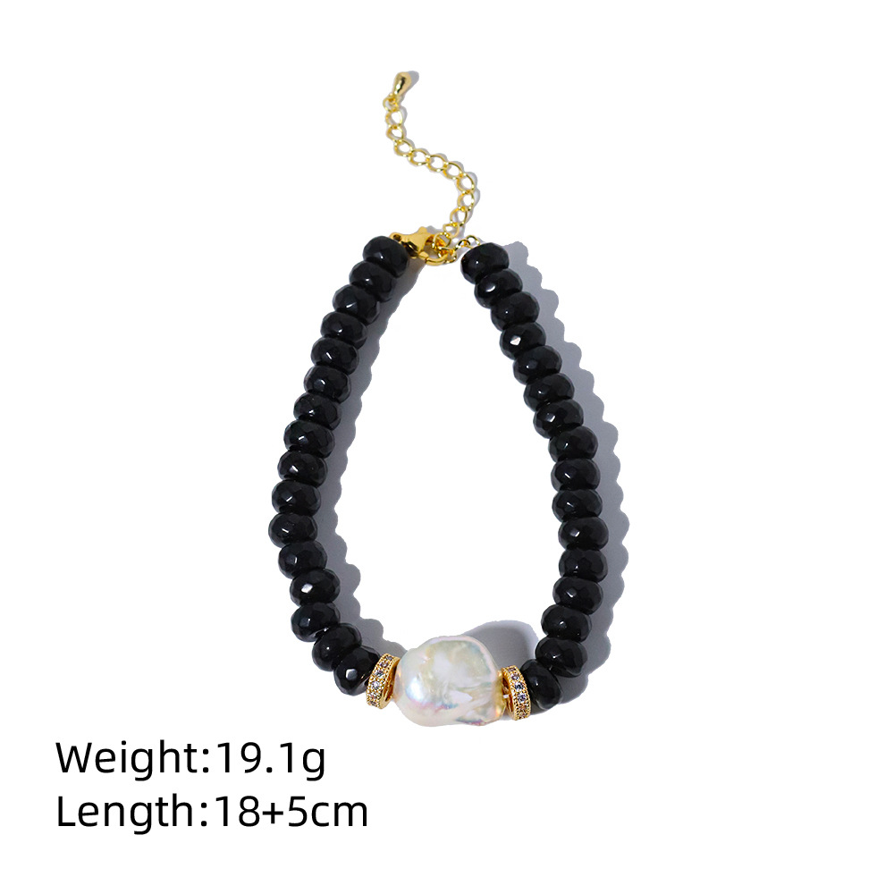 2025 pulseras de perlas de agua dulce naturales pulseras verdes elegantes para enviar a amigos accesorios de regalo de nicho