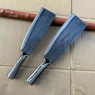 Guangxi Xianhu Flat-Head Straight-Blade Machete for Rural Agricultural Use, Used for Chopping Firewood, Trees, and Bamboo, Forged from Spring Steel
