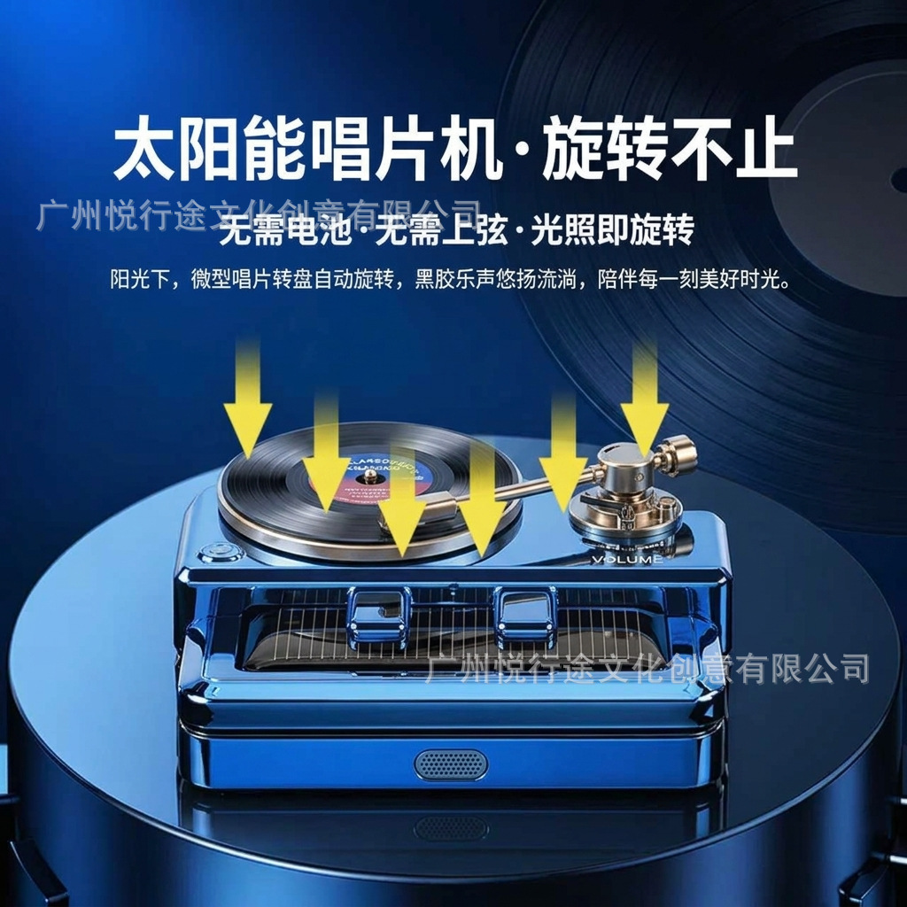 Cross-border best-selling car perfume, piano record player car air freshener, car air conditioning vent air freshener wholesale