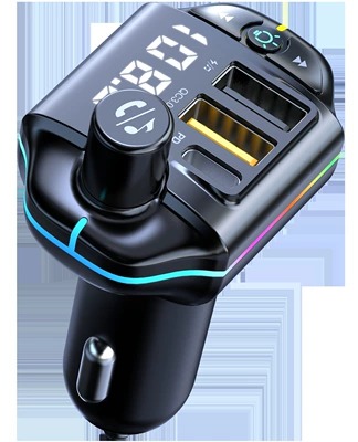 New A10 car bluetooth MP3 player car bluetooth car charger dual USB car charger FM transmitter (Other Car Video)