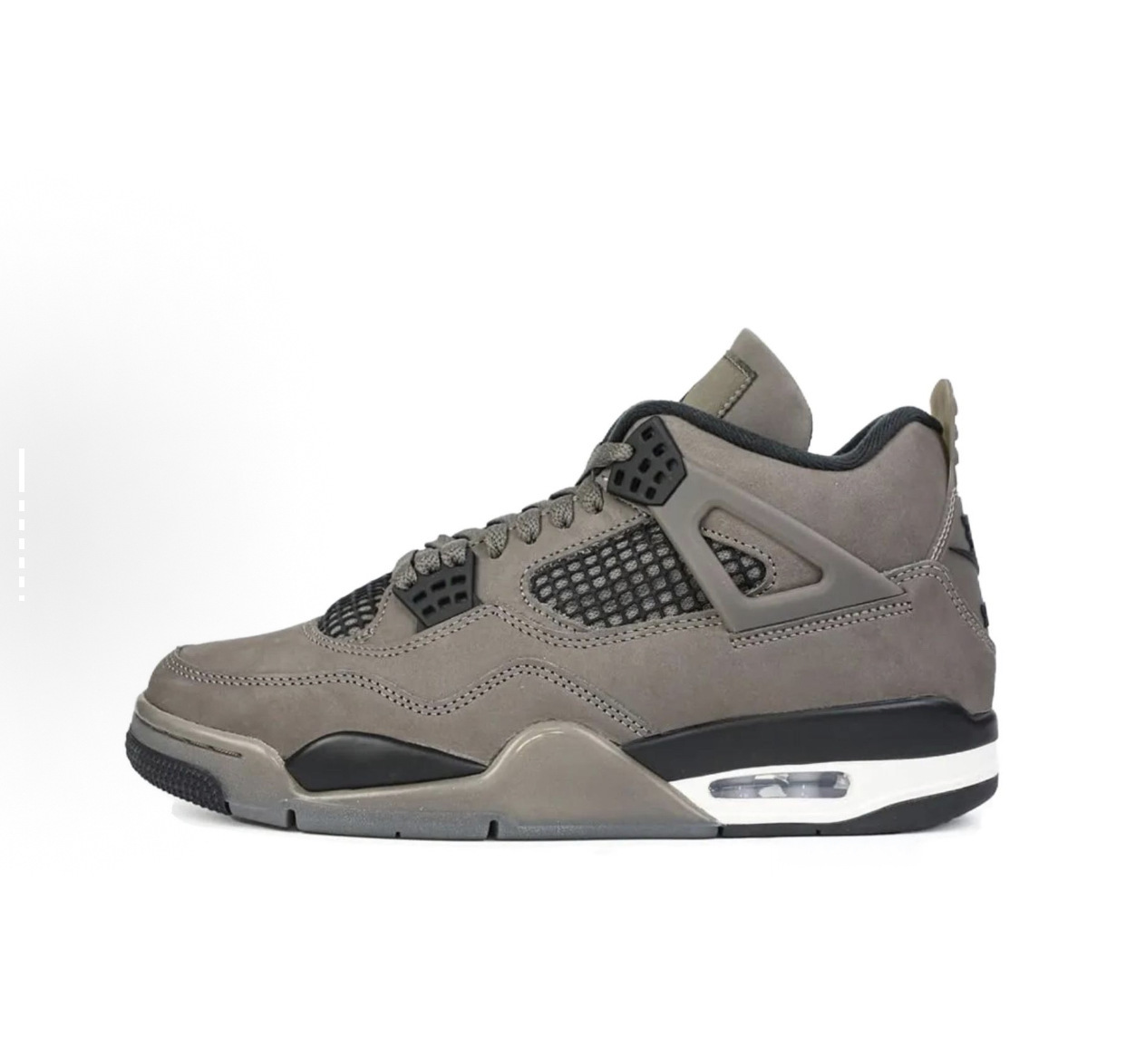 Putian Chunyuan AJ4 zapatos de baloncesto marrón naranja negro amarillo rayos eléctricos masculinos y femeninos clásicos Jiao4 Zhongyuan zapatos de baloncesto para hombres y mujeres
