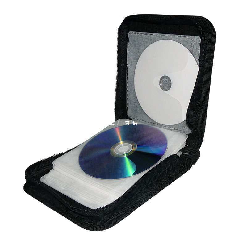 40片CD包光碟 光盘包车载碟片影片收纳盒 光盘盒DVD包VCD电影家用
