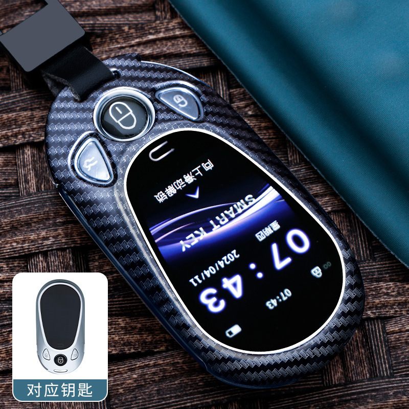 수정된 L 모델, 탄소 브레이징 질감, 검정색