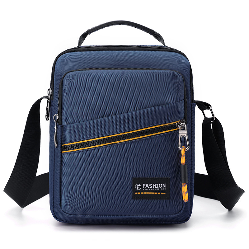 Multicapa nuevo hombre bolso de negocios casual bolso de hombro moda ligero multicapa gran capacidad mochila resistente al agua