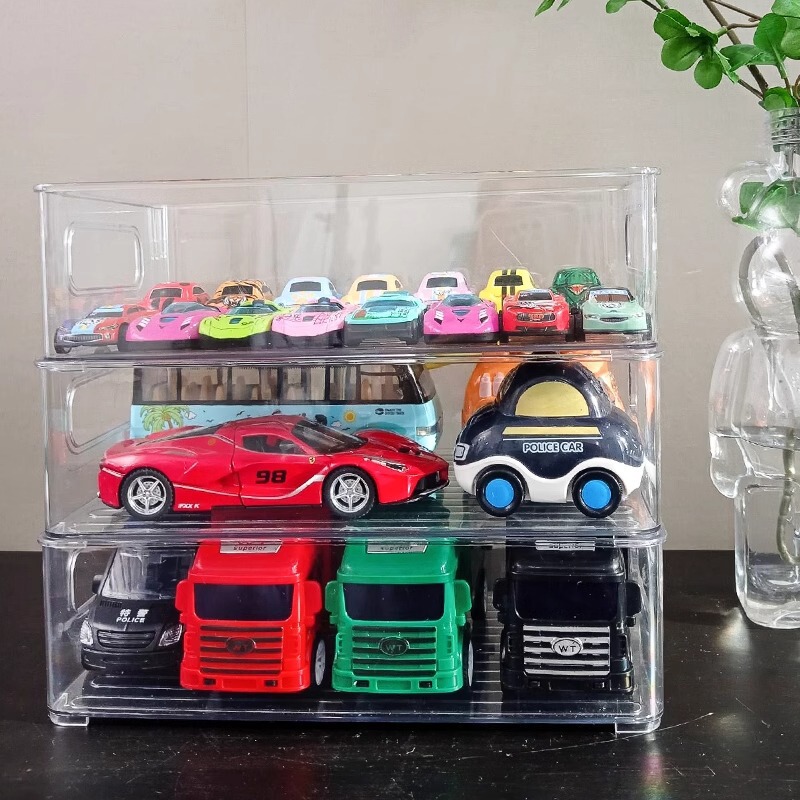 Alloy Car Model TOMICA Children's Toys Multi-Mecca sports car Transparent Display Stand Hot Wheels Storage Box Alloy Car Model TOMICA Children's Toys Multi-Mecca sports car Transparent Display Stand Hot Wheels Storage Box