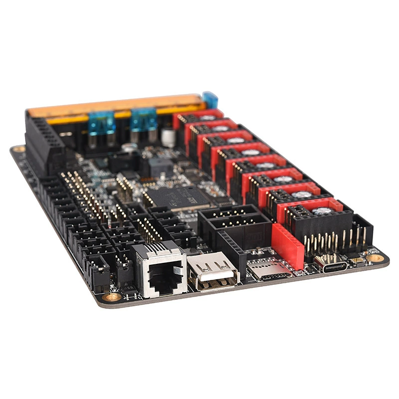 BIGTREETECH Octopus Pro 3D принтер материнская плата Voron восемь осей 60В высокого давления ось ось ось