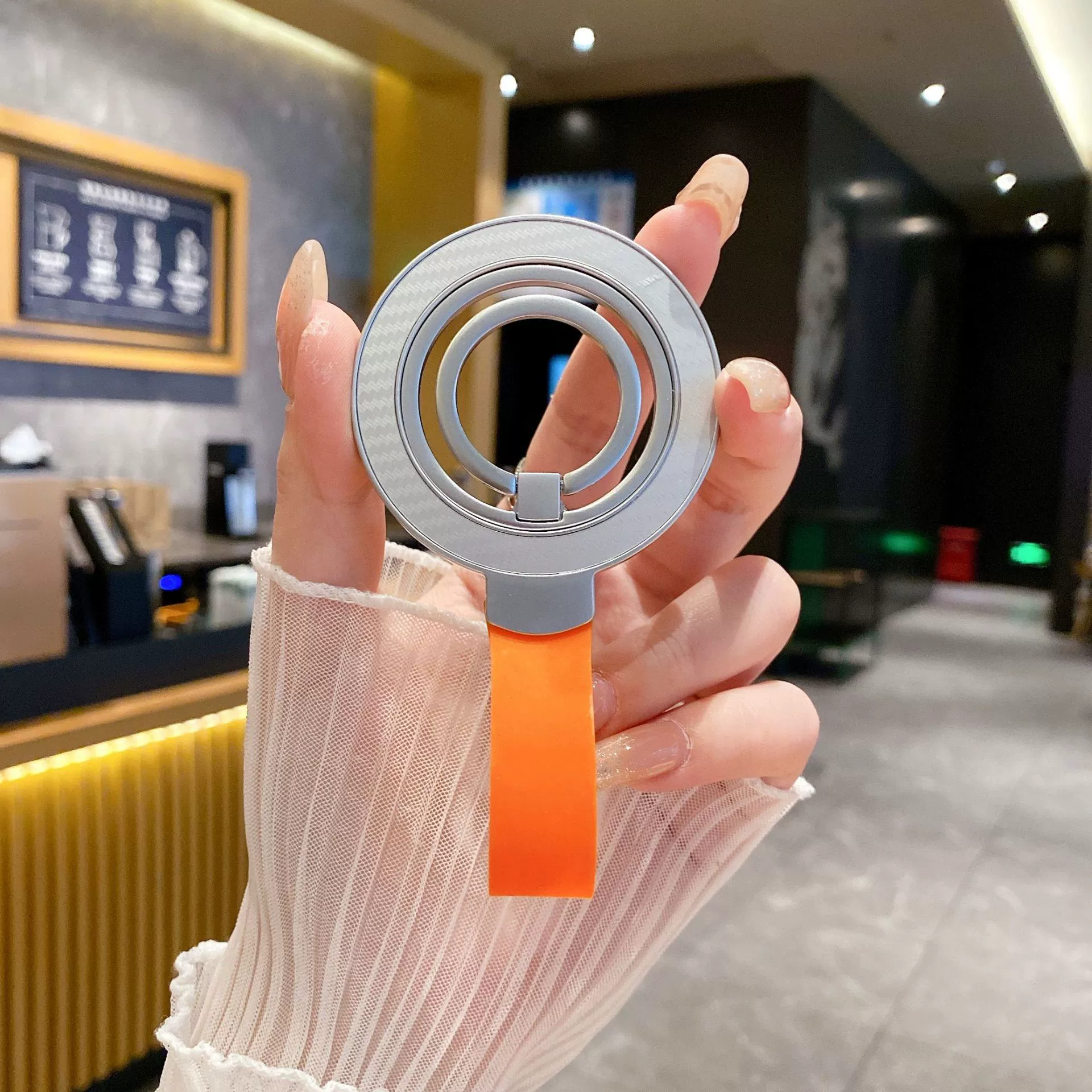 Magsafe Магнитный телефон точка опоры кронштейн металлический ленивый настольный кронштейн из цинкового сплава мобильный телефон кольцо пряжка новый