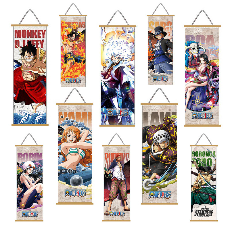 One Piece Decorative Hanging Painting Second Dimension Peripheral Silk Hanging Painting Solid Wood Picture Frame Female Emperor Shan Zhi Na Mei Wall Decoration