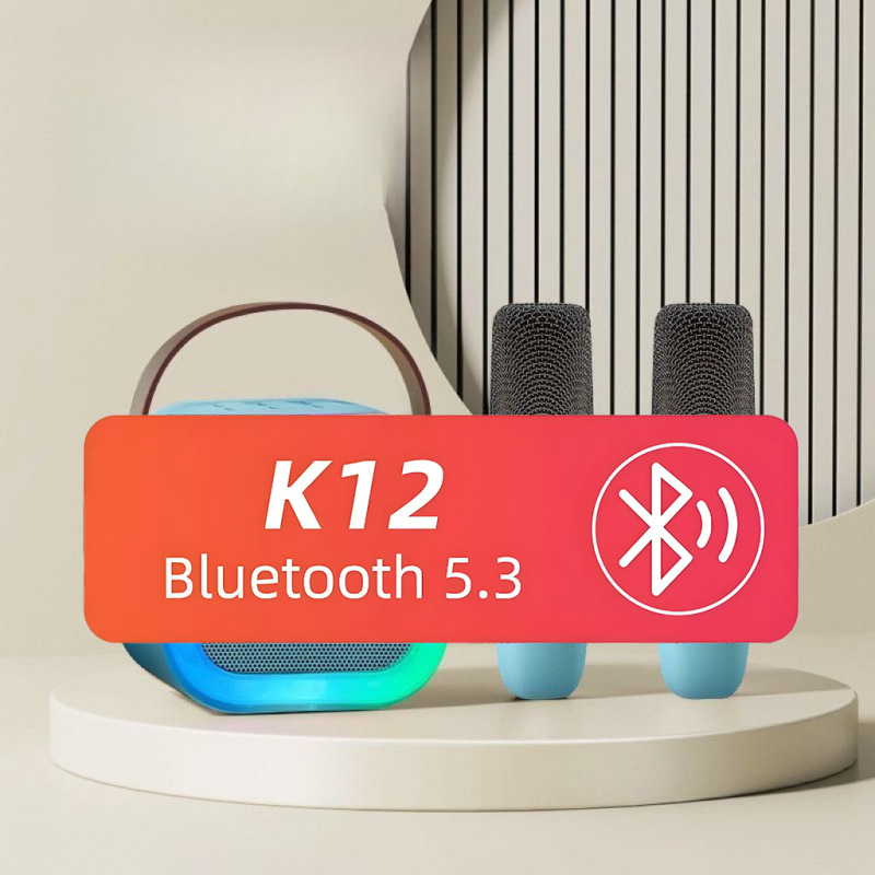 Douyin K12 Bluetooth スピーカーマイク一体型スピーカー屋外スピーカーカラオケ Bluetooth 小型スピーカー Bluetooth スピーカークロスボーダー|undefined