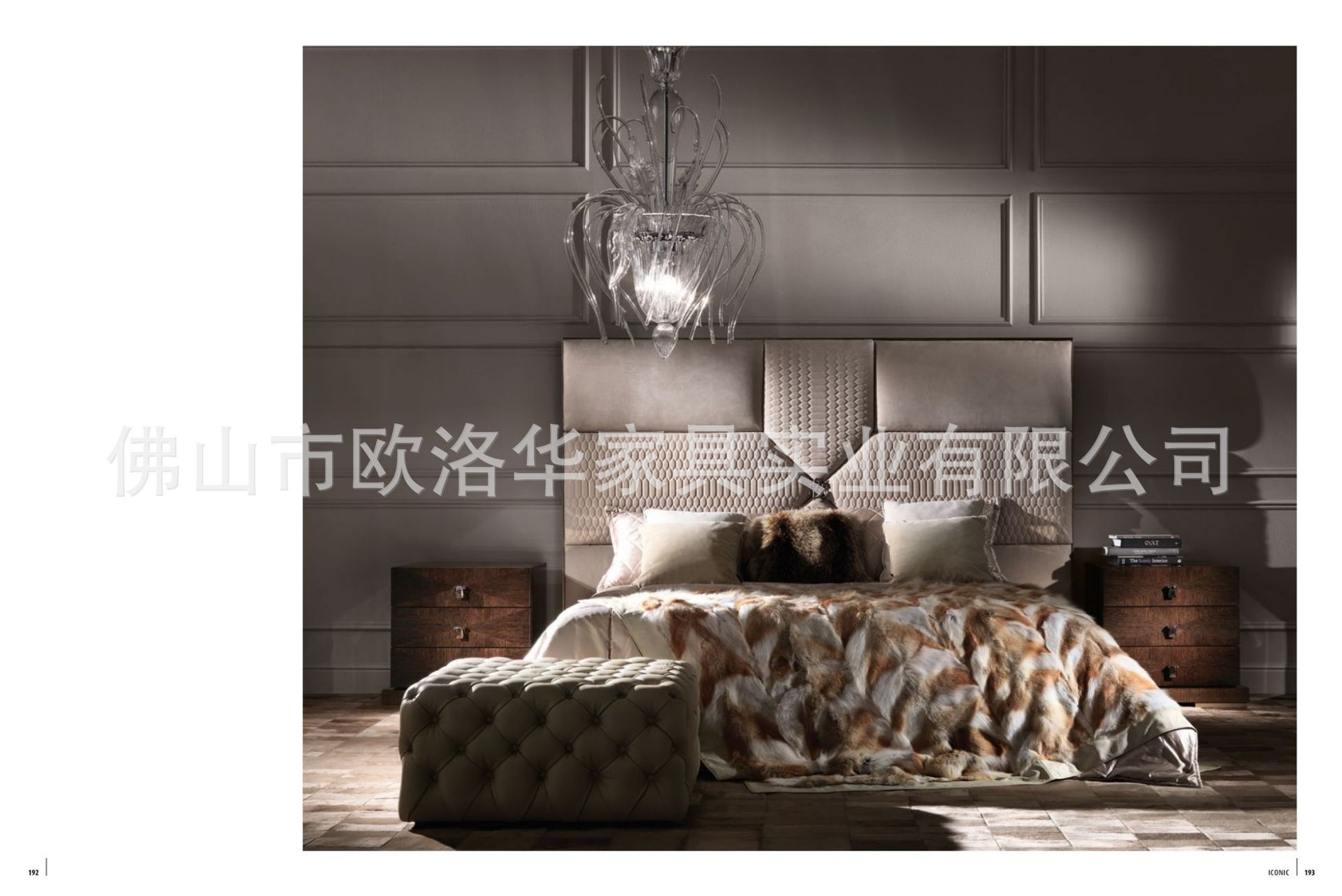 批發樣板間軟裝輕奢系列酒店別墅現代展示配搭床上用品