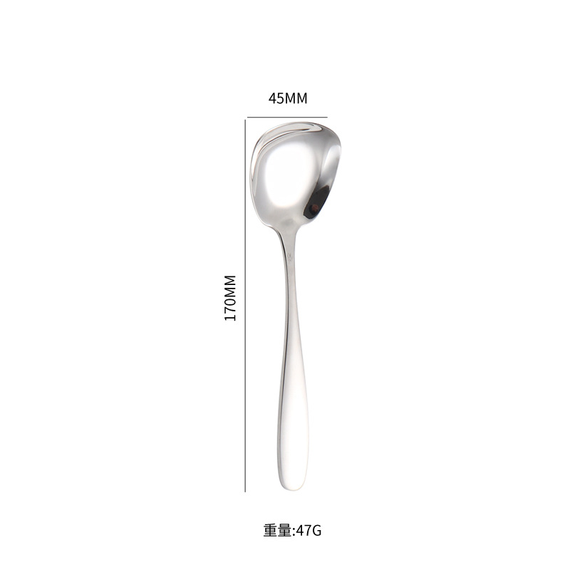 304 acero inoxidable cucharada