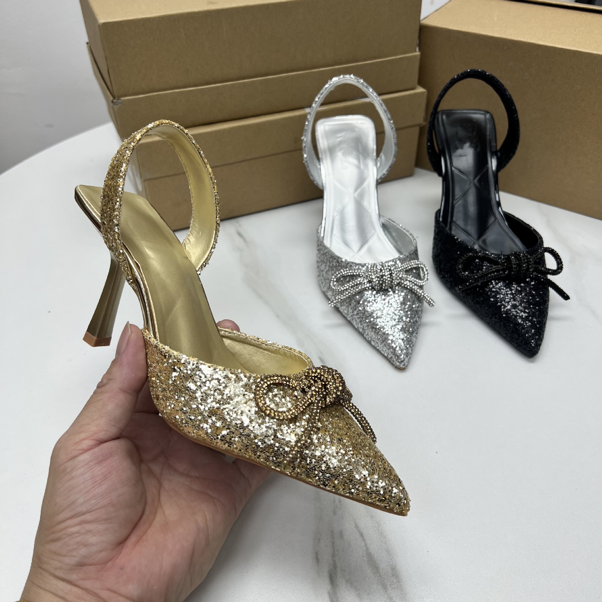 Women's Shoes fashion trendy pointed toe women's sandals_voghion.com