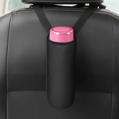 Car Seat Water Cup Holder Car Water Cup Bag Large Kettle Storage Car Fixed Storage Car Insulation Cup Holder (Car cup holder/beverage holder) - trumpet-without-adhesive
