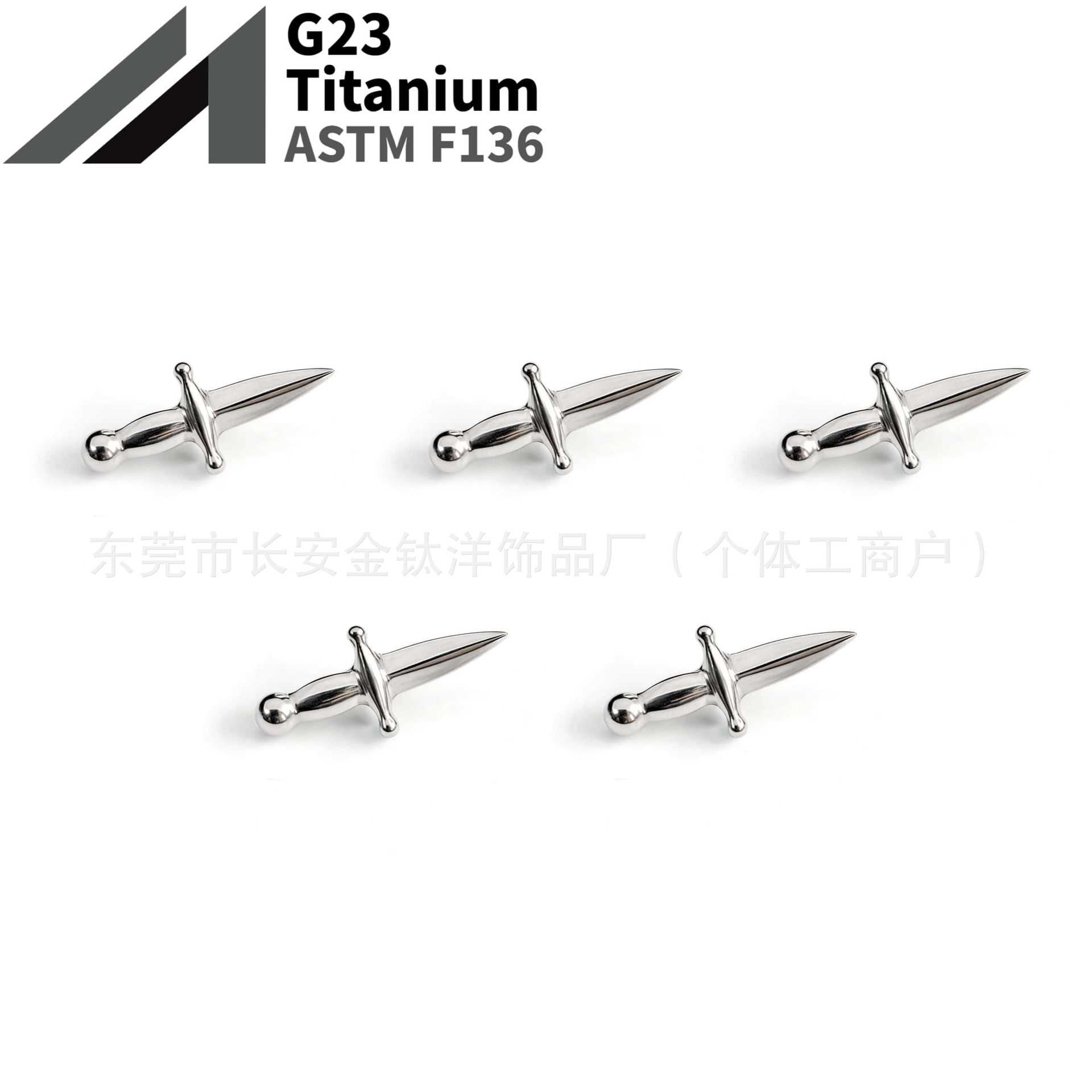 16G labret stud size and finish detail