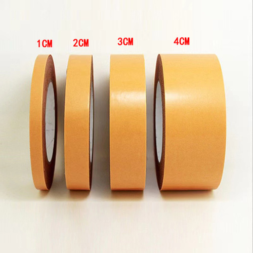 Transparent cloth-based double-sided tape carpet adhesive, sealing strip composite, high temperature resistant transparent fiber, mesh double-sided tape