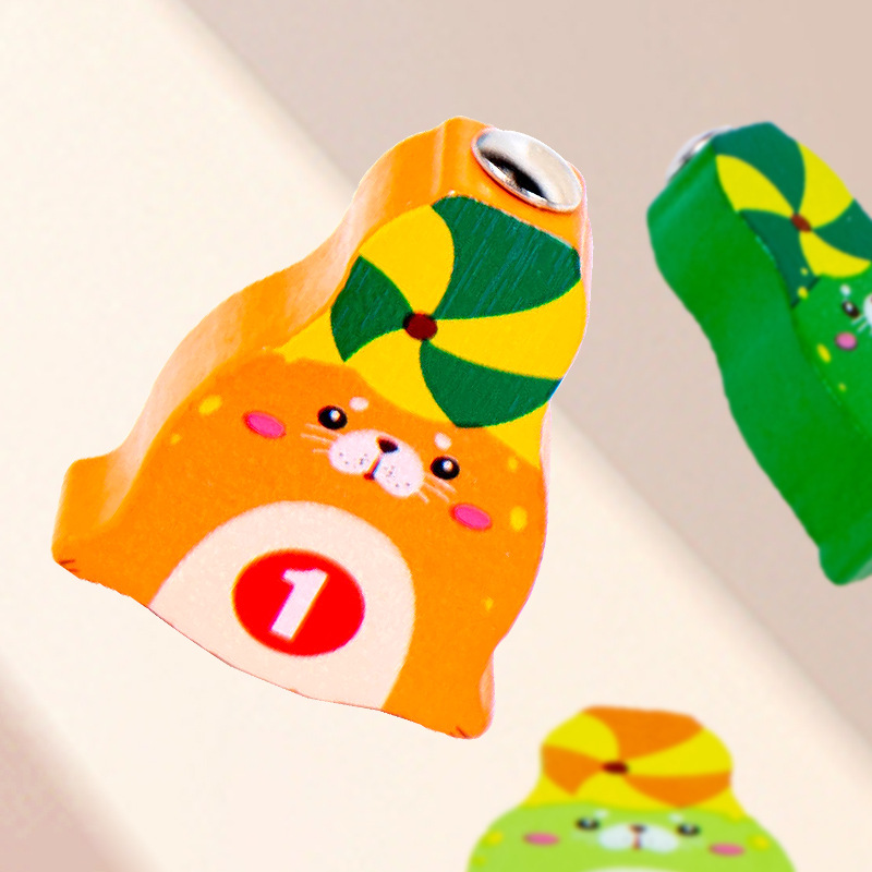 Juegos de pesca magnética para niños pequeños color animal forma cognitiva educación temprana ejercicios de concentración juguetes de bloque de construcción