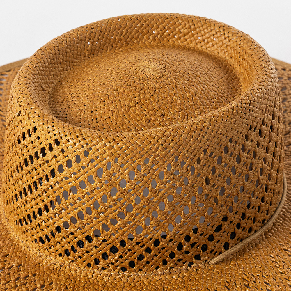 Title 6, Chapeau de paille rond, bordure large, dentelle...