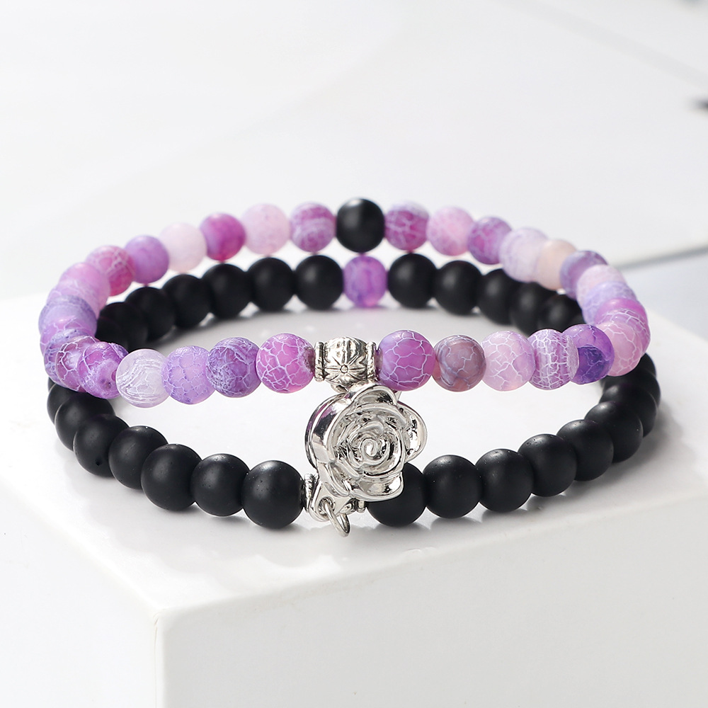 beliebtes Anzugarmband mit Magnetschnalle, Blumenperlen, Schmetterlingsarmband, Schmuck, modisches Armband mit einfachem und großzügigem Design_voghion.com