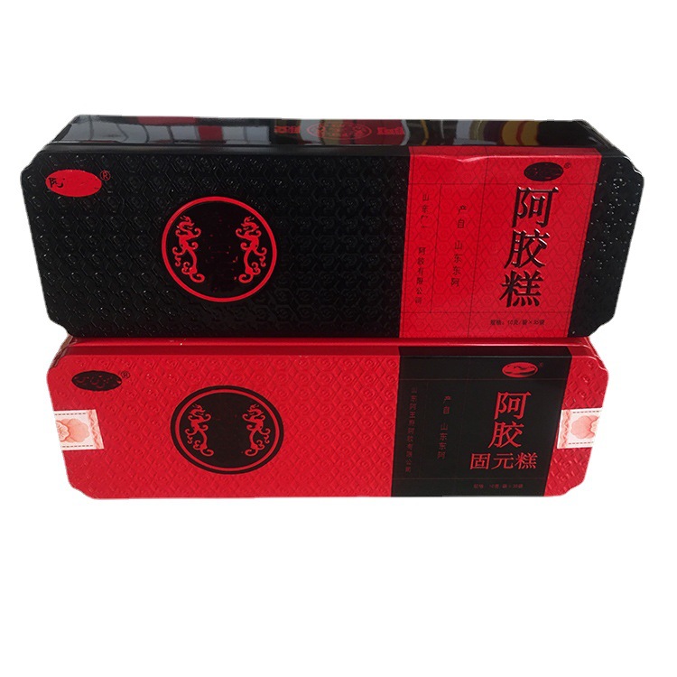 铁罐厂家供应马口铁阿胶糕铁盒马口铁食品铁盒