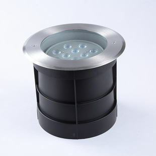 Private model led outdoor waterproof floor lamp underground lamp step lamp 304 stainless steel surface cover COB pool lamp Square