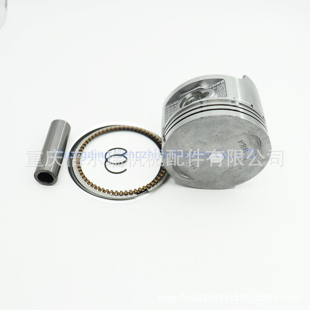 CG200 conjunto de pistón de motocicleta con pin de pistón de anillo de pistón