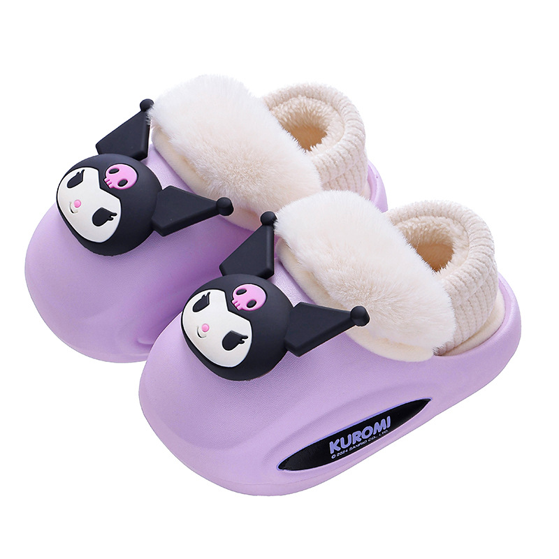 Sanliogou invierno bolsas de niños zapatos de tacones de algodón para niñas padres e hijos EVA depósito impermeable Lomi calentamiento y zapatos de algodón para bebés