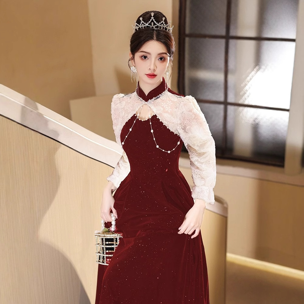 Evening dress Chinese style