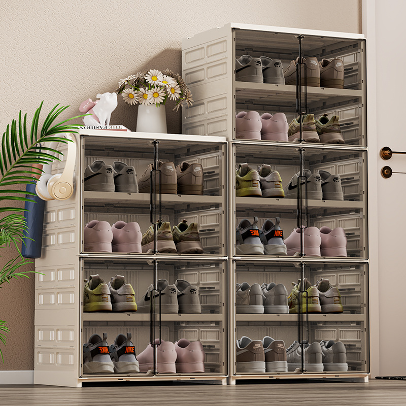 Large-capacity shoe cabinet