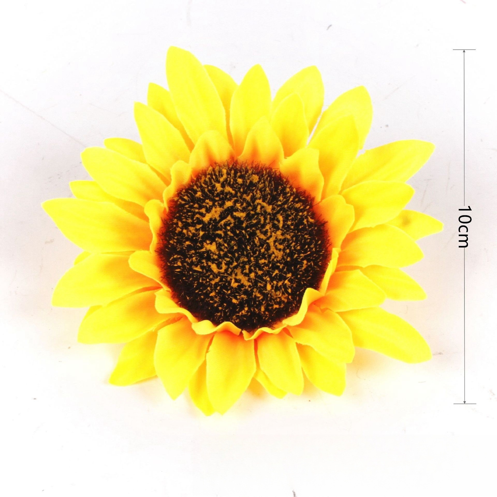 Especial transfronterizo para la producción de coronas de flores de sol pequeñas, pulsera de boda, suministro de cabeza de girasol de simulación de girasol