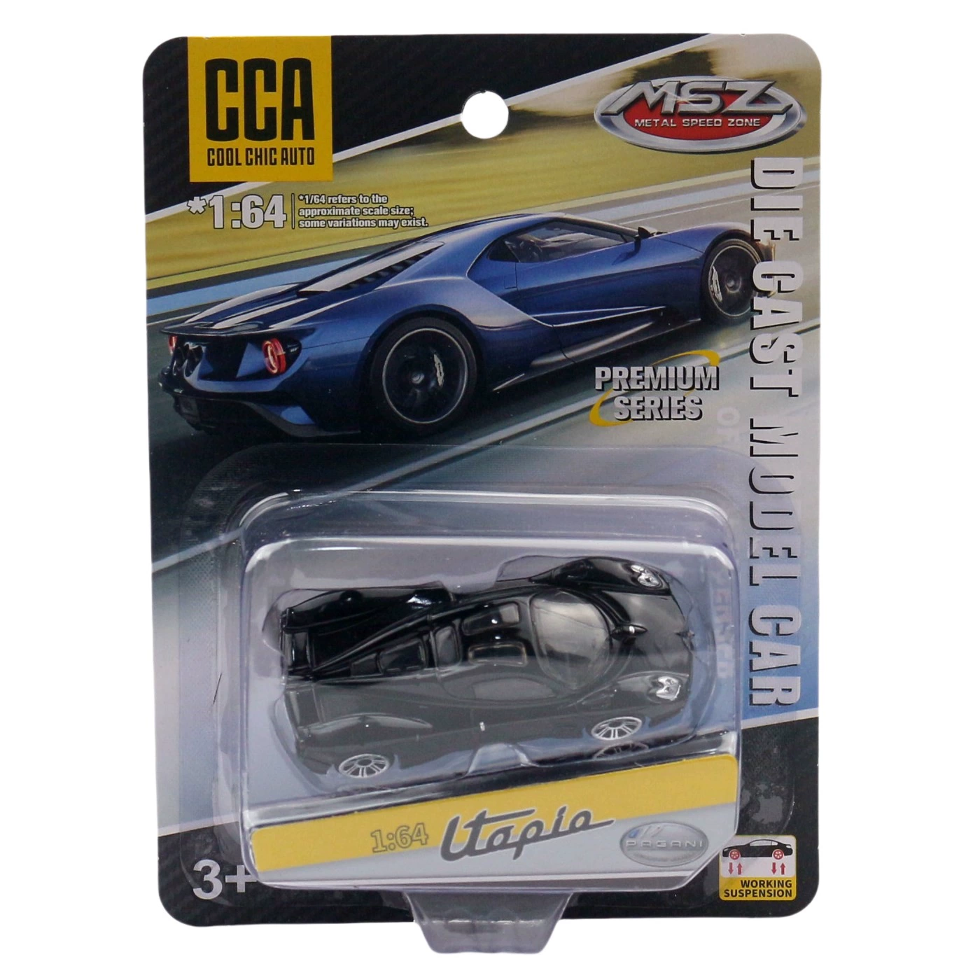 Цветная модель игрушечного автомобиля CCA 1/64 Lexus BMW Pagani Shelby AE86 из сплава, спортивный автомобиль, лифт-станция