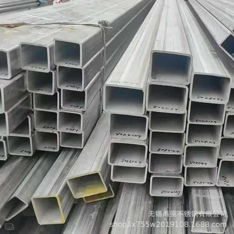 现货022Cr19Ni10 316 不锈钢方管加厚长方形管扁管规格齐全量大优