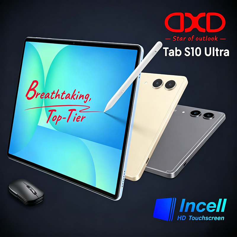 Tab S10 Ultra Cross-Border 10.1-Inch 4+32g Octa-Core Chip 4g Calling Long-Lasting Battery Dxd Tablet Computer