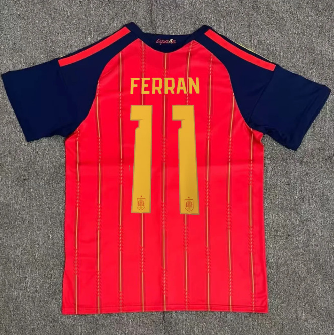 2026 nuevo equipo nacional argentino español camiseta McCallister estrella impresa uniformes de fútbol