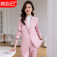 早秋职业西装西服正装女套装工作服气质女神范高端炸街休闲职场风